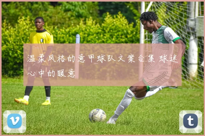 温柔风格的意甲球队文案合集 球迷心中的暖意